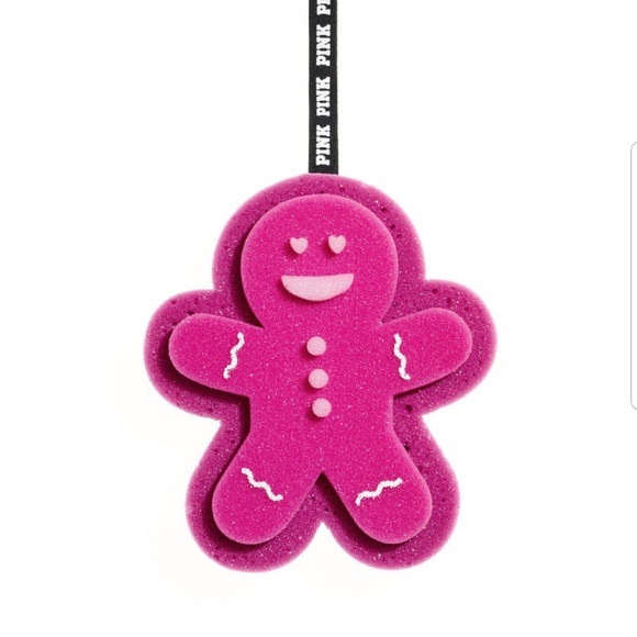 PINK Victoria's Secret Accessories - Victoria's Secret Holiday Gingerbread Man Loofah!